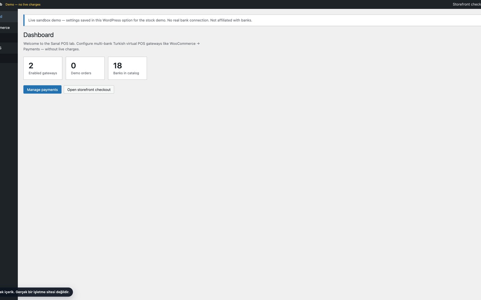WooCommerce Sanal POS